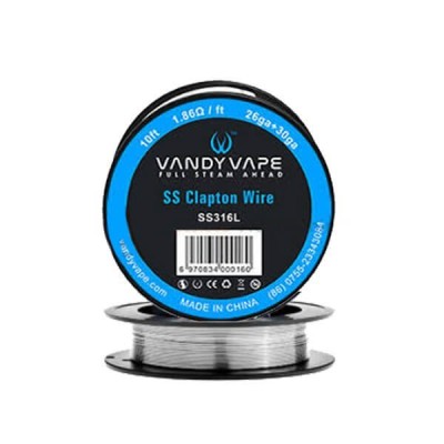Vandy Vape Clapton Wire SS316L 26ga+30ga